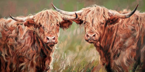 Companions by Debbie Boon - Limited Edition on Canvas