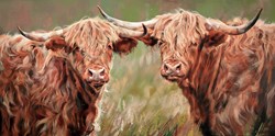Companions by Debbie Boon - Limited Edition on Canvas sized 40x20 inches. Available from Whitewall Galleries
